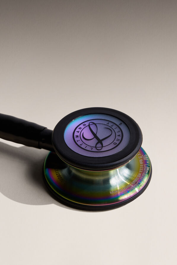 3M  Littmann Classic III Rainbow Finish Stethoscope - Black - 3