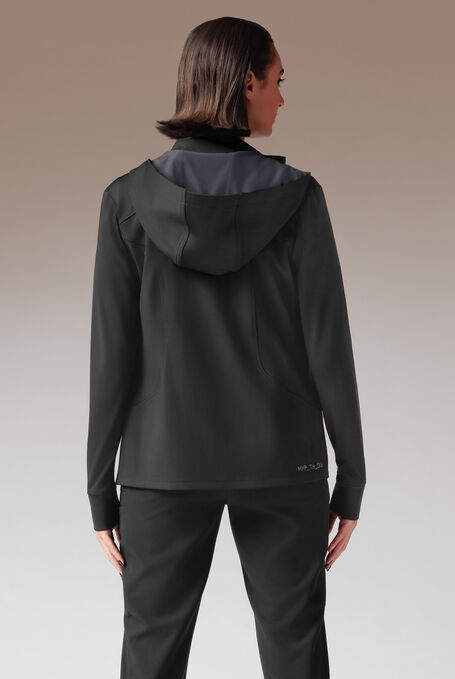 SUPER-DERMAL HOODIE - Jet Black/Pewter - 5