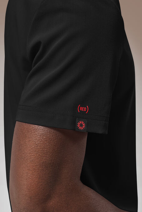 HYPOTHESIS (RED) OMNI V SHIRT - Jet Black - 3