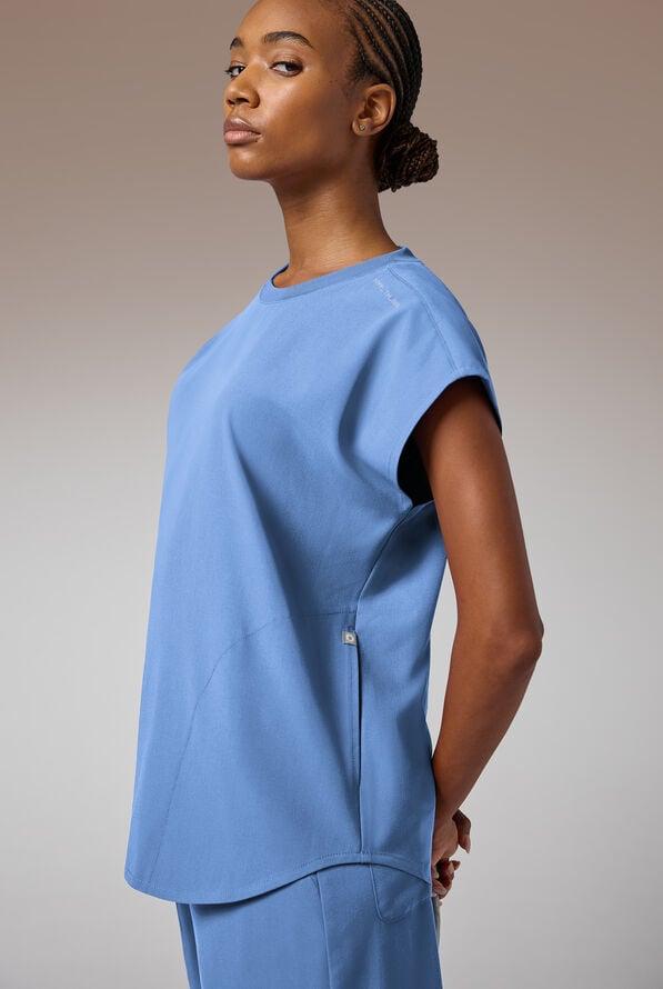 Edge Crew Top - Ceil Blue - 2
