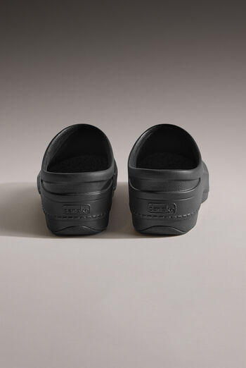 Dansko Women's Kaci SR Black Backless Clogs
