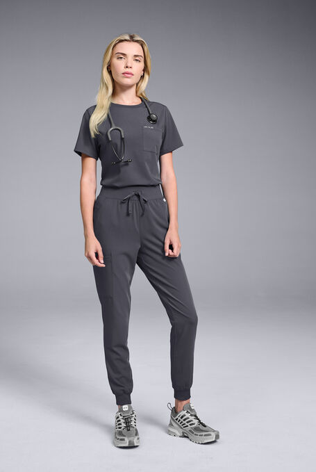 BASE CREW SHIRT - Pewter - 4