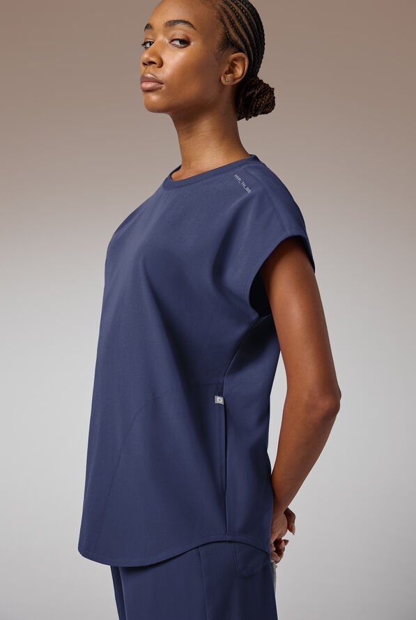 Edge Crew Top - Navy - 3