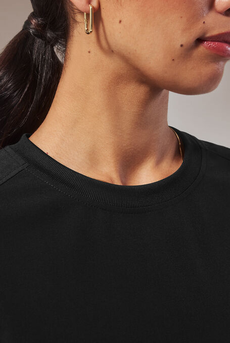 HYPOTHESIS (RED) KENTICA CREW TOP - Jet Black - 7