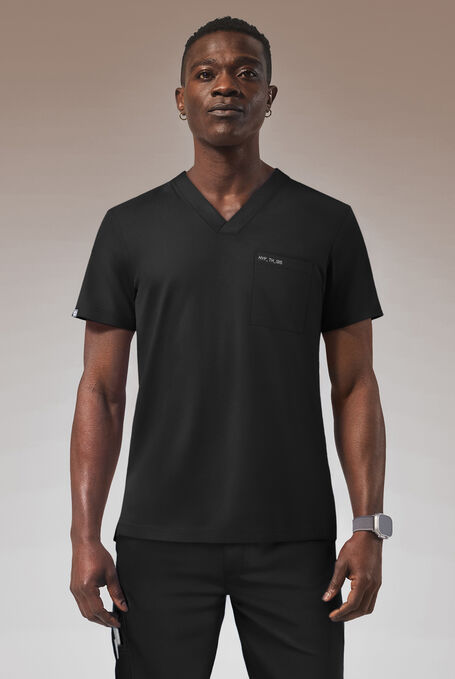 OMNI V SHIRT - Jet Black - 1