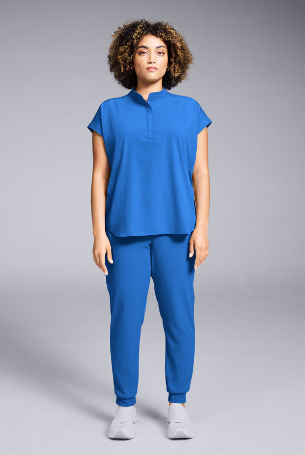 META O-S OVERSIZED Scrub Set - Royal - 6