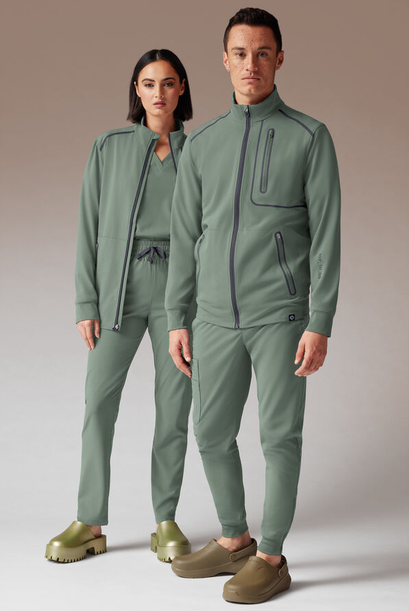 F-ZIP JACKET - Mineral/Pewter - 2