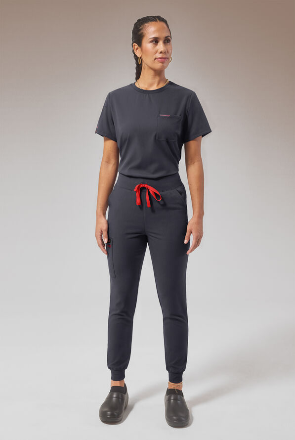 HYPOTHESIS (RED) BASE 6 JOGGER - Regular - Pewter - 5