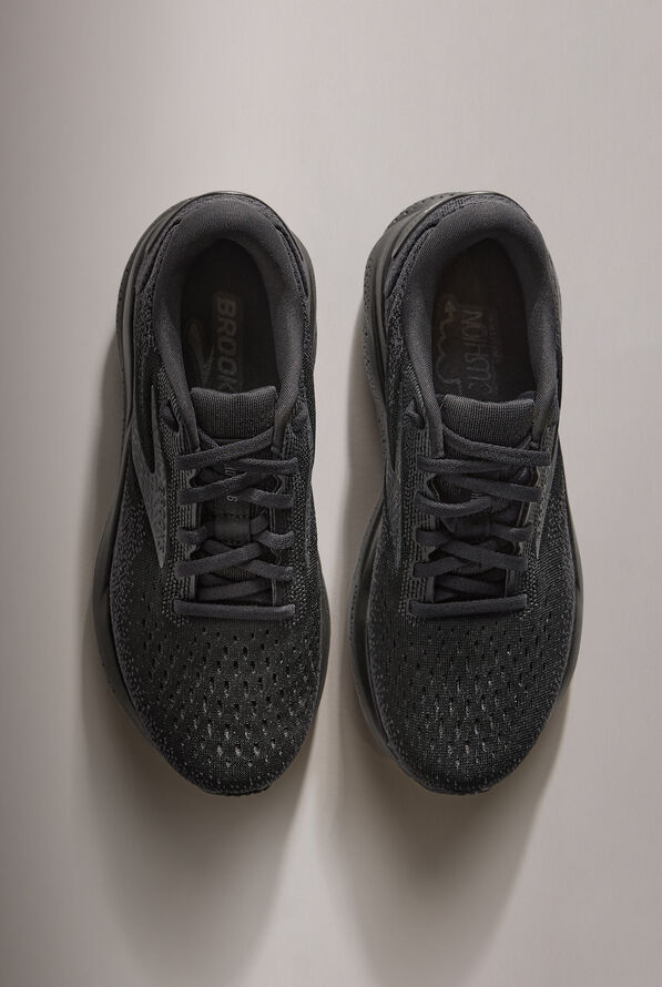 Brooks Women's Ghost 16 Black Athletic Lace Up Nursing Shoes - null - 2