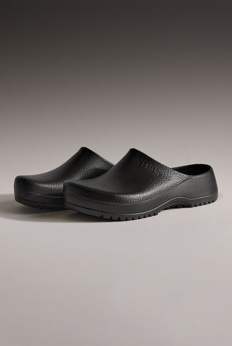 Birkenstock Unisex Super Birki Black Clogs - Black - 3