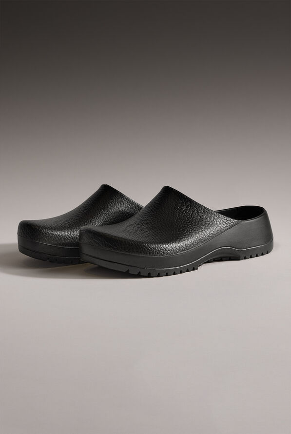 Birkenstock Unisex Super Birki Black Clogs - Black - 3