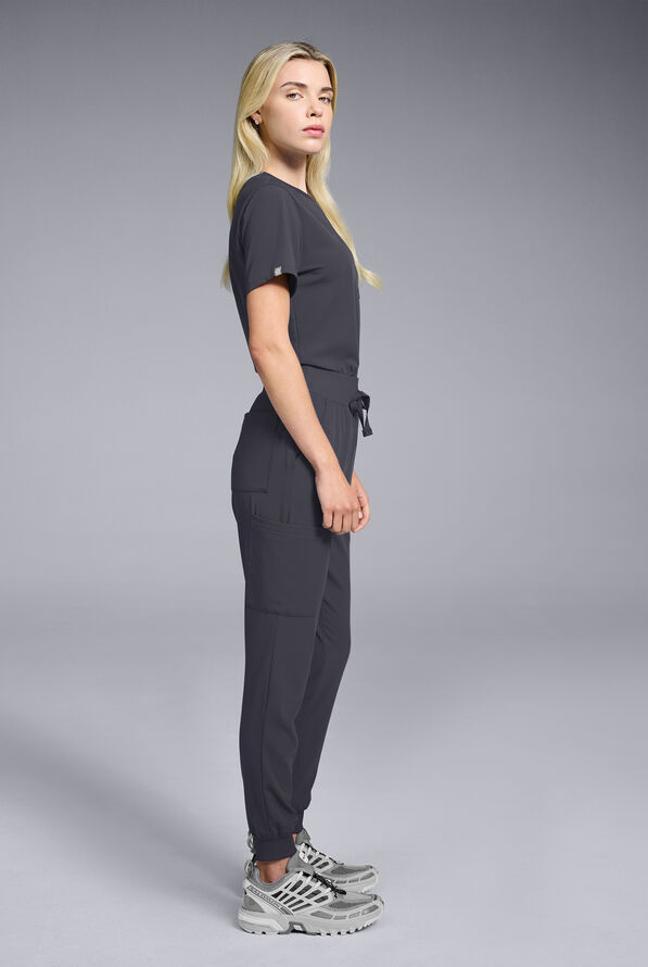 BASE CREW SCRUB SET - Pewter - 2