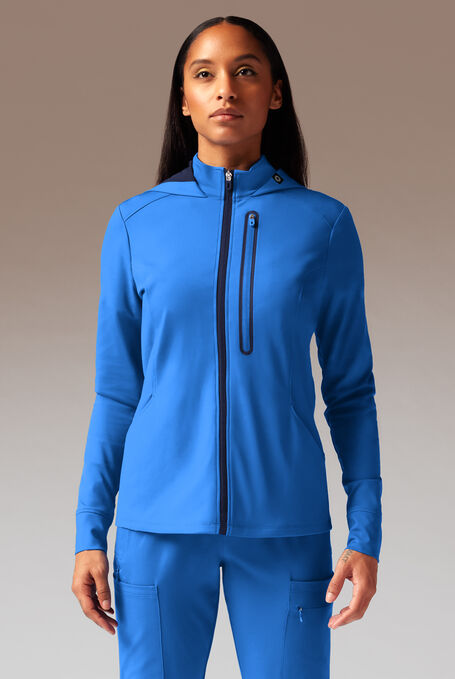SUPER-DERMAL HOODIE - Royal/Navy - 1