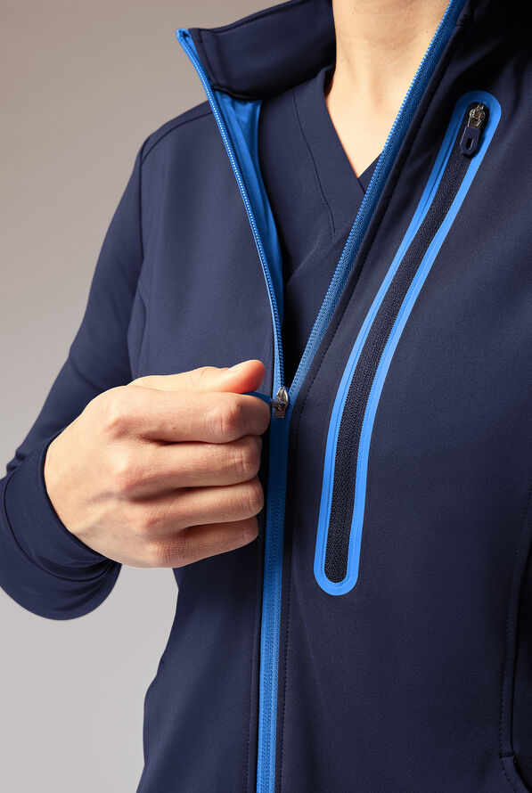 SUPER-DERMAL HOODIE - Navy/Royal - 6