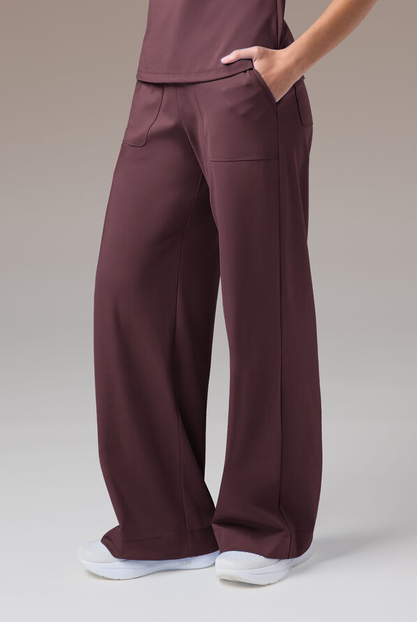 BETA K WIDE LEG PANT - UA Loam - 2