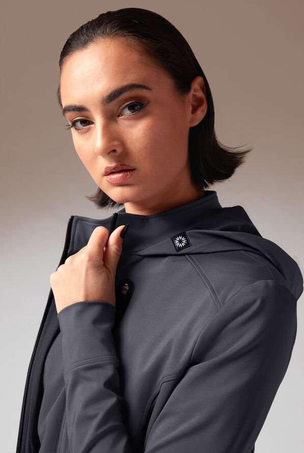 SUPER-DERMAL HOODIE - Pewter/Jet Black - 2