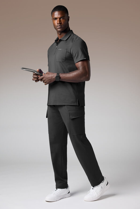 ALPHA K POLO - Jet Black - 2