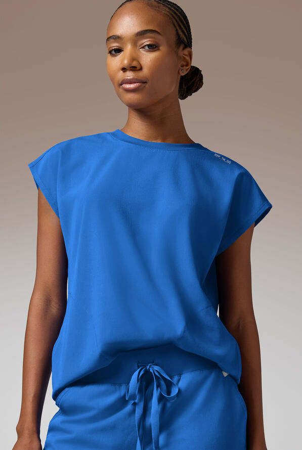 DM Crew Top - Royal - 1