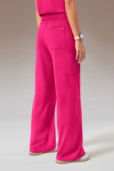 Y-Band Wide Leg Pant - Regular - Regular - Reactive Pink - 2
