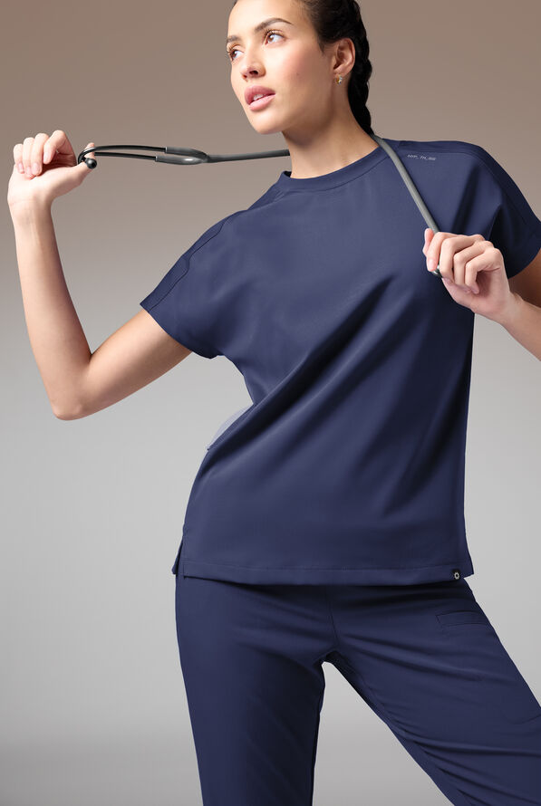 DELTA K CREW SHIRT - Navy - 7