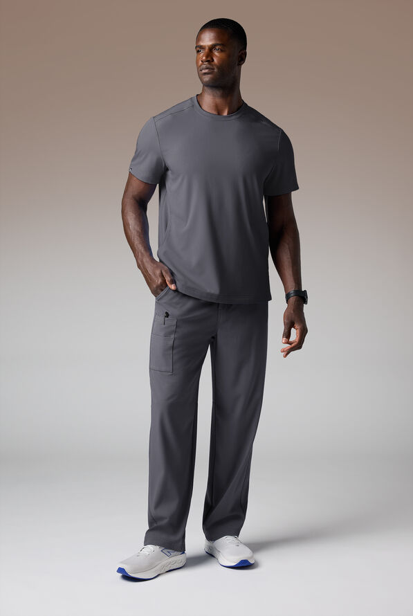 ALPHA CREW TOP - Pewter - 2