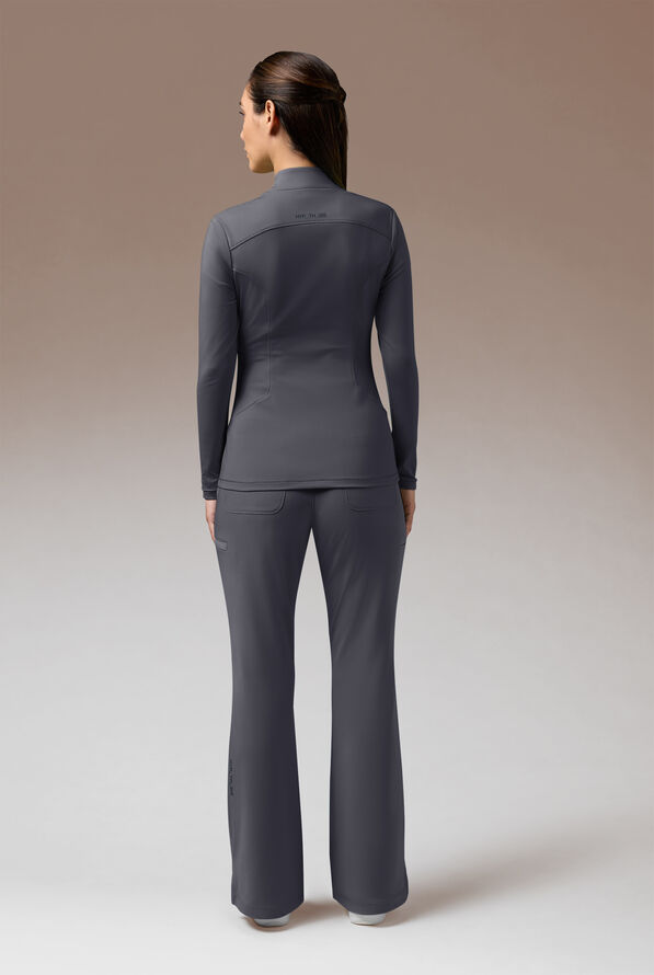 OMNI BASE K SHIRT - Pewter/Jet Black - 4