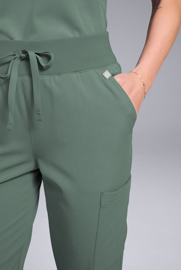 BASE 7 CARGO - Regular - Olive - 7