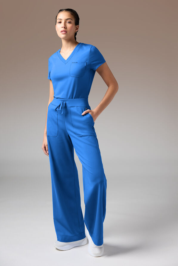 BETA K V-NECK SHIRT - Royal - 2