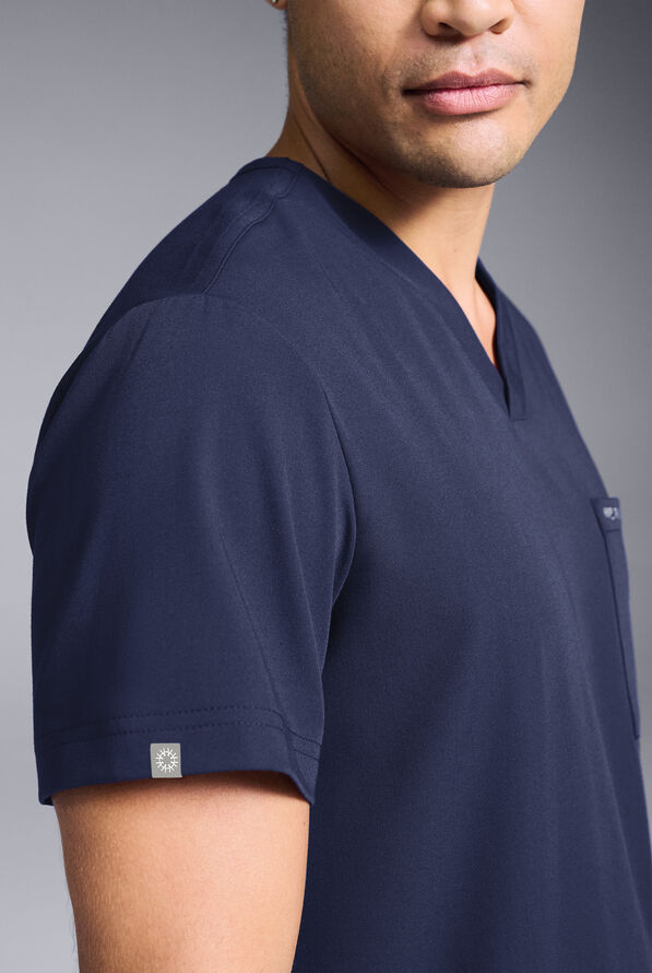 S-R SHIFT READY 4 SHIRT - Navy - 4