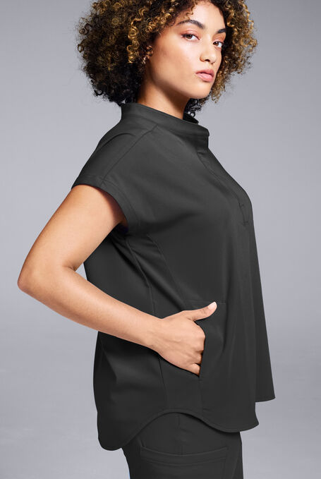 META O-S OVERSIZED SHIRT - Jet Black - 6