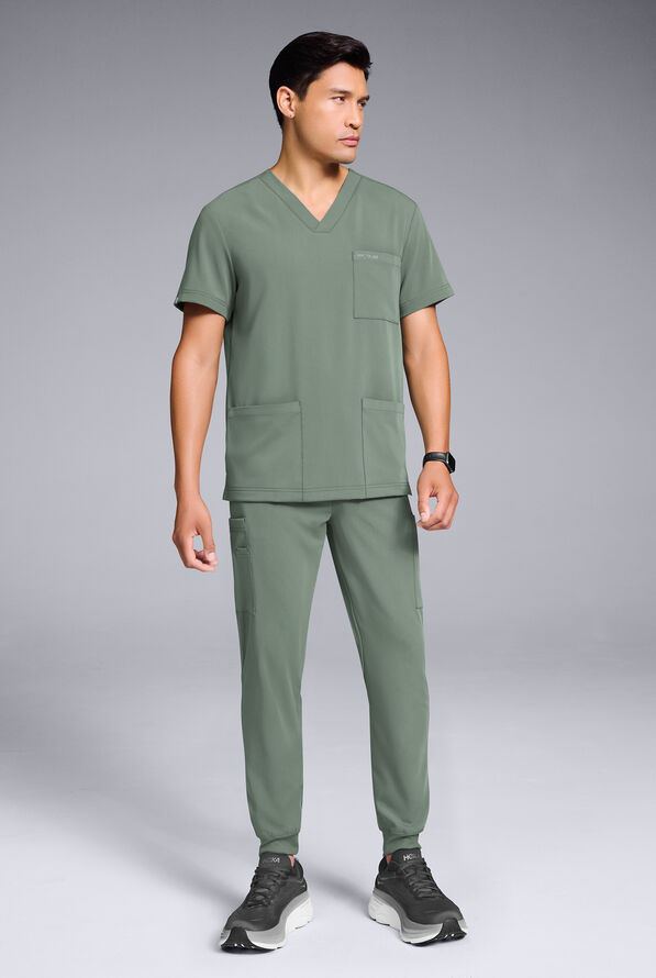 S-R SHIFT READY 4 SHIRT & 8 JOGGER - Mineral - 2