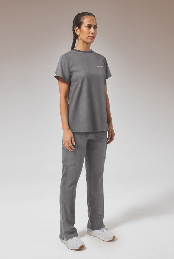 BASE CREW SHIRT - Graphite - 3