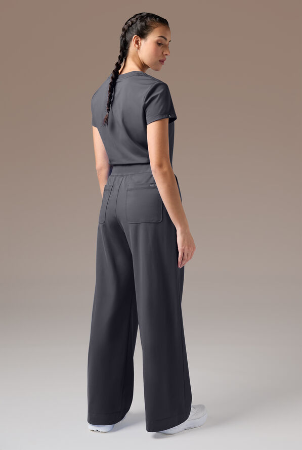 BETA K WIDE LEG PANT - Tall - Pewter - 5