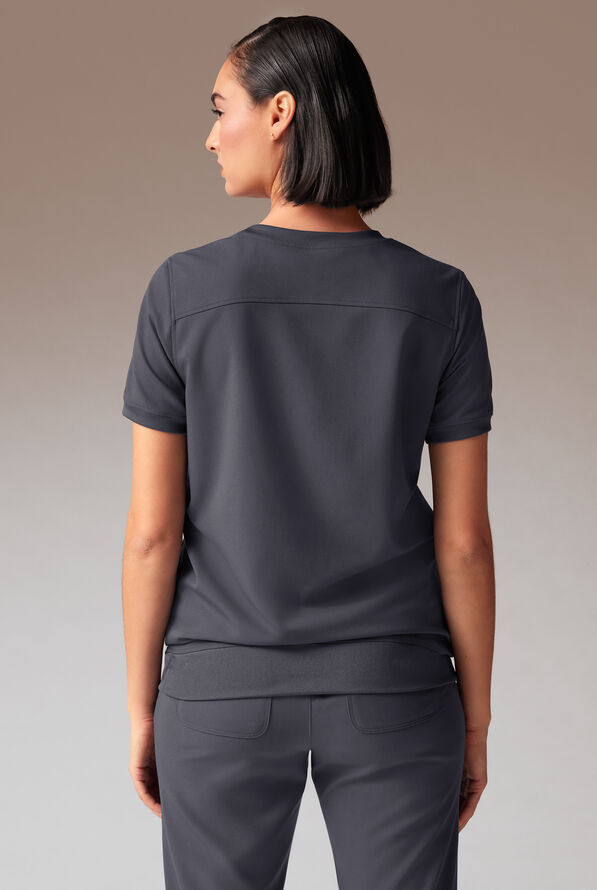 KENTICA CREW TOP - Pewter - 3