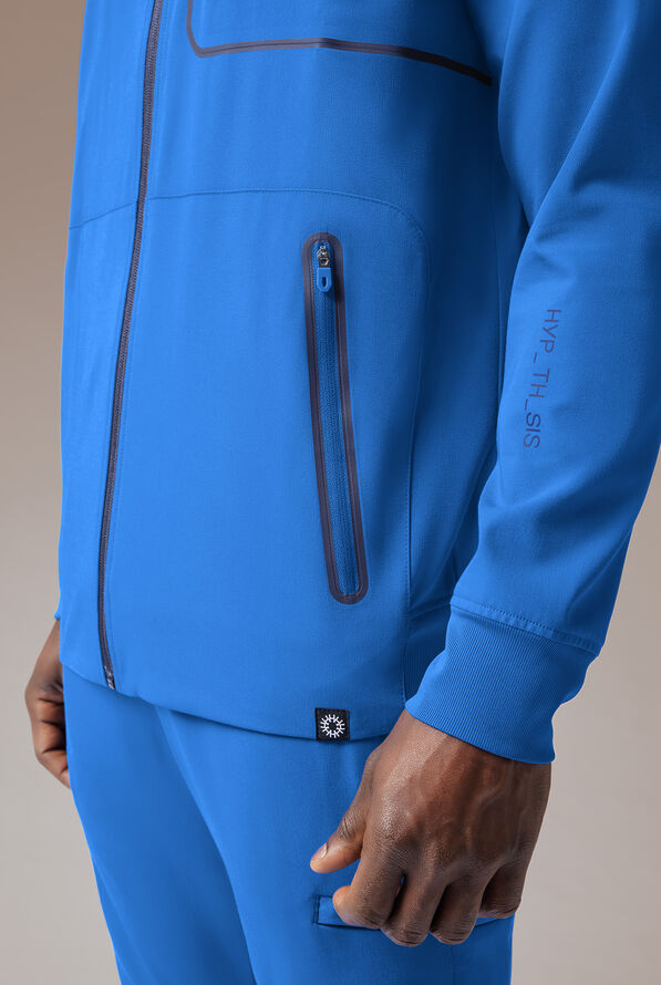 F-ZIP JACKET - Royal/Navy - 6