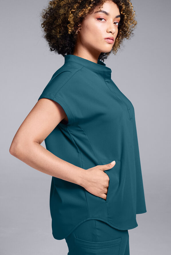 META O-S OVERSIZED SHIRT - Caribbean Blue - 6