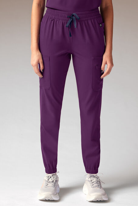CACHE 6 JOGGER - Petite - Eggplant - 1