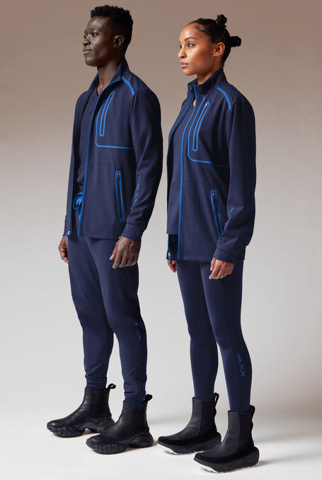 F-ZIP JACKET - Navy/Royal - 1