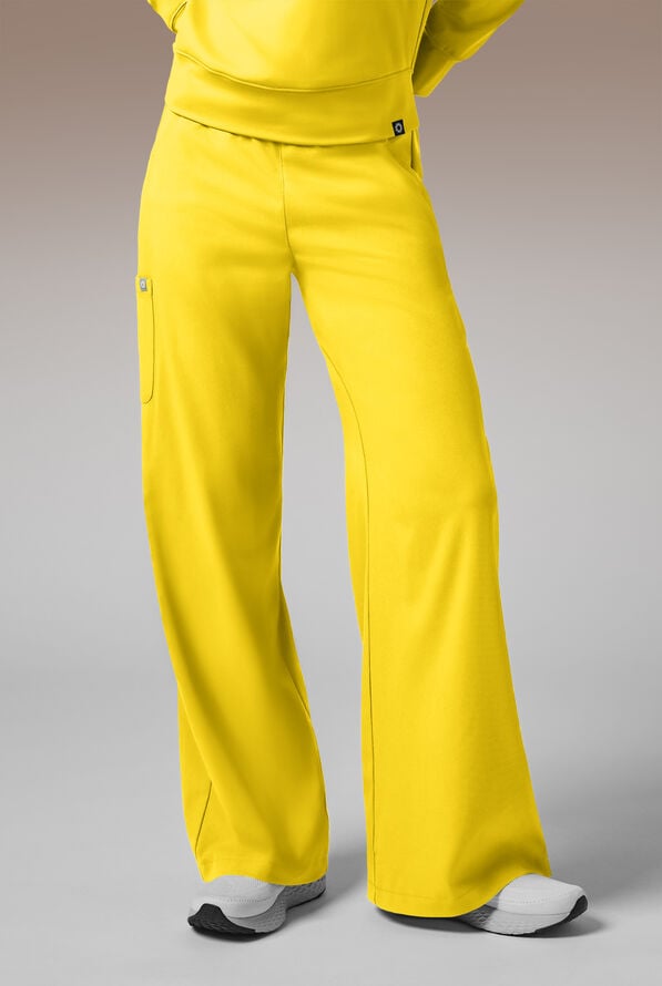 Y-Band Wide Leg Pant - Petite - Chroma - 1