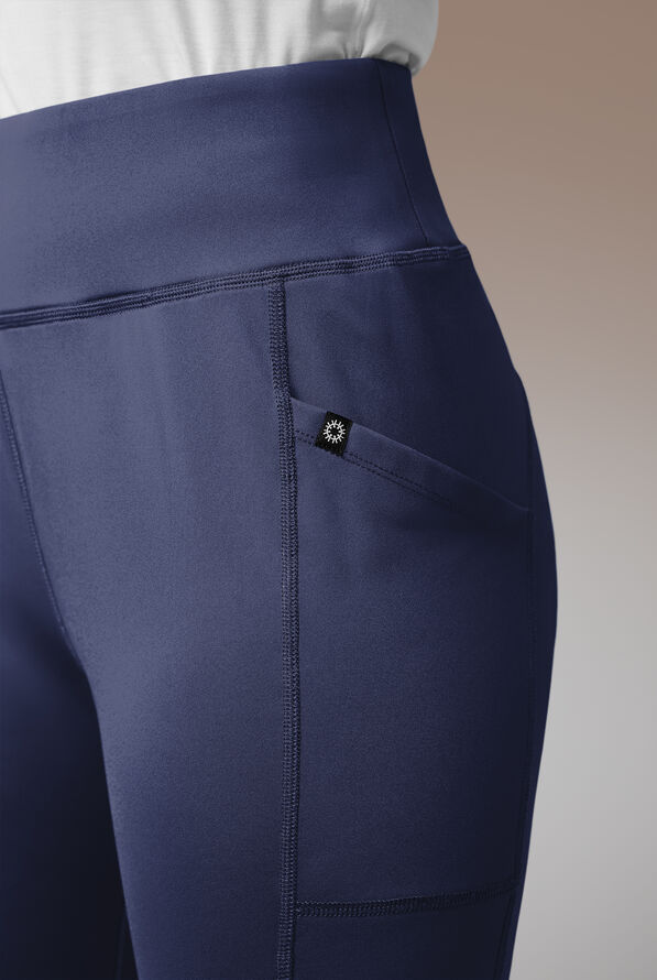 ALPHA K FLARE LEG PANT - Regular - Navy - 4