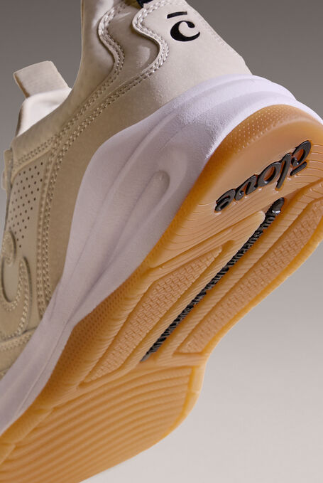 Clove Women's Strada Sand / White / Gum Athletic Lace up Shoe - null - 7