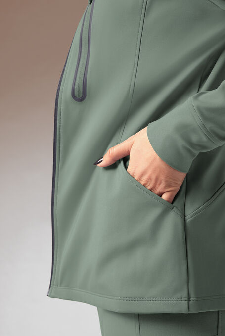 SUPER-DERMAL HOODIE - Mineral/Pewter - 8