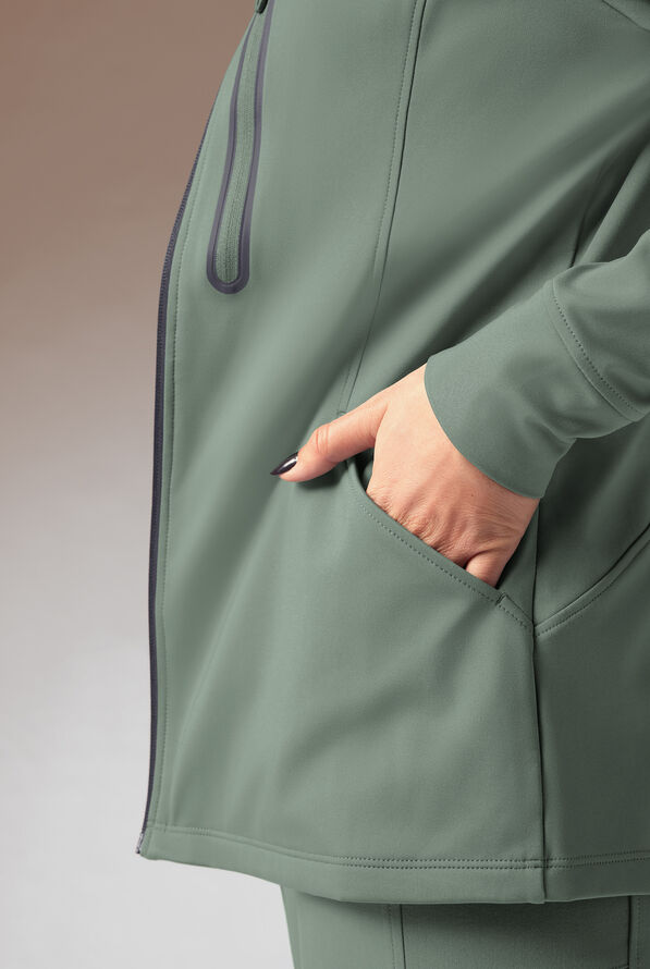 SUPER-DERMAL HOODIE - Mineral/Pewter - 8