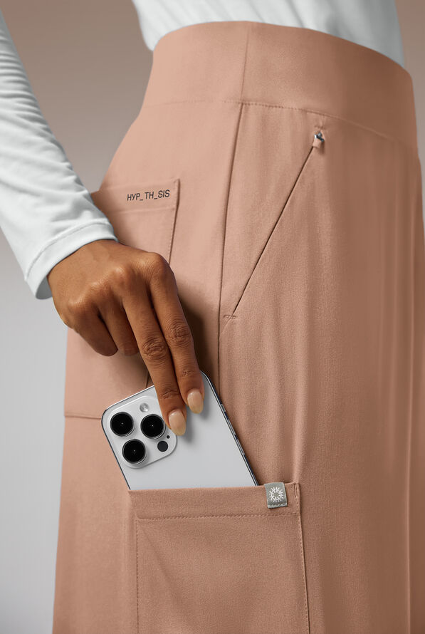 Y-Band Wide Leg Pant - Regular - Petite - Terra - 5