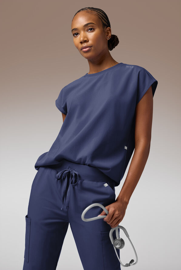 DM Crew Top - Navy - 2