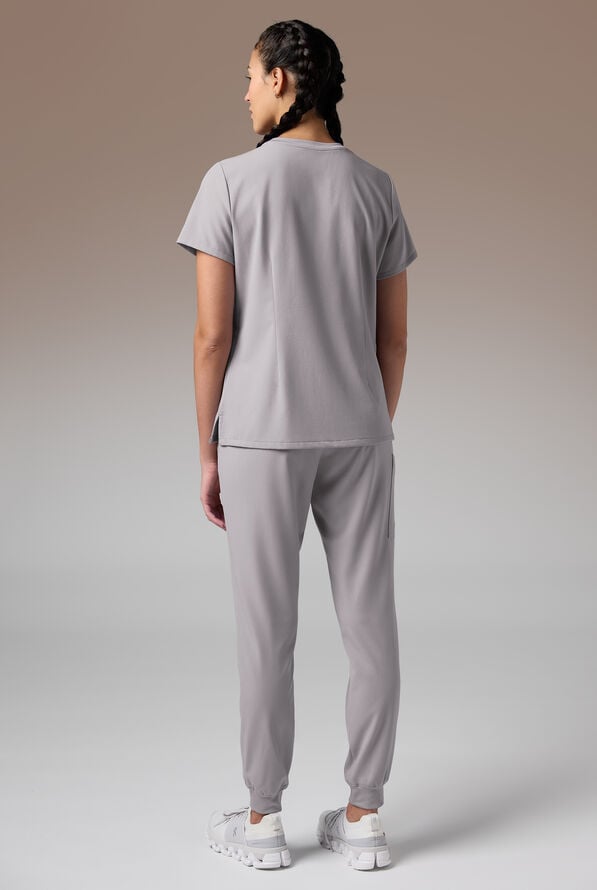 BASE CREW SHIRT - Alloy - 4