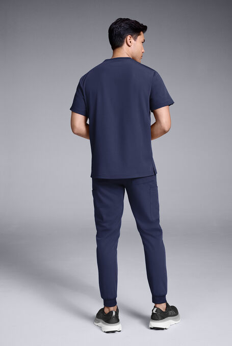 S-R SHIFT READY 4 SHIRT & 8 JOGGER - Navy - 5
