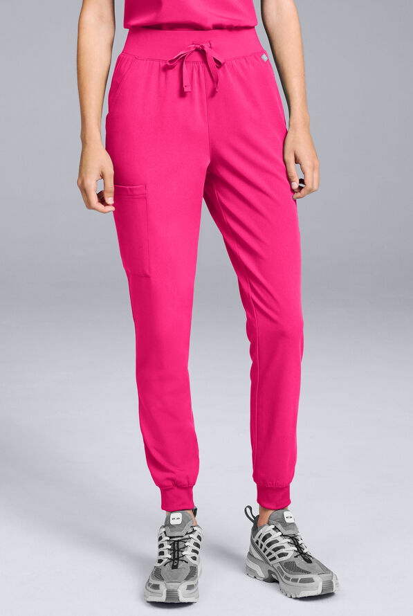 BASE 6 JOGGER - Petite - Reactive Pink - 1