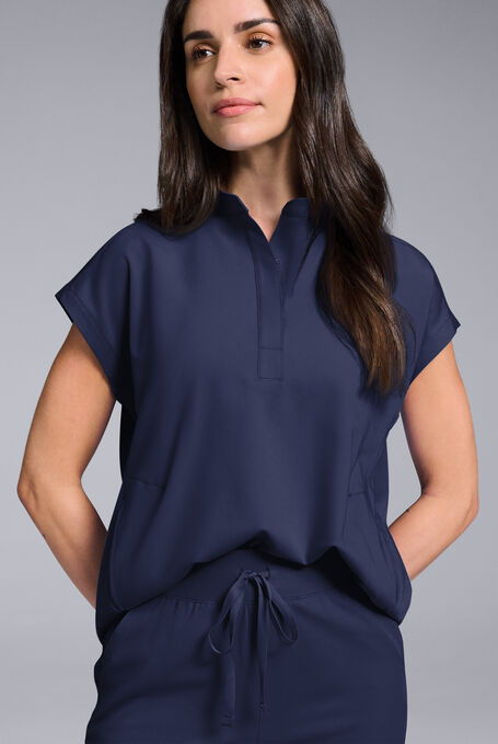 META O-S OVERSIZED Scrub Set - Navy - 6