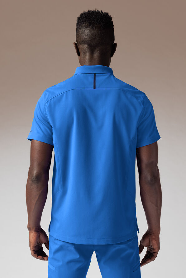 ALPHA SYSTEM SHIRT - Royal/Navy - 3